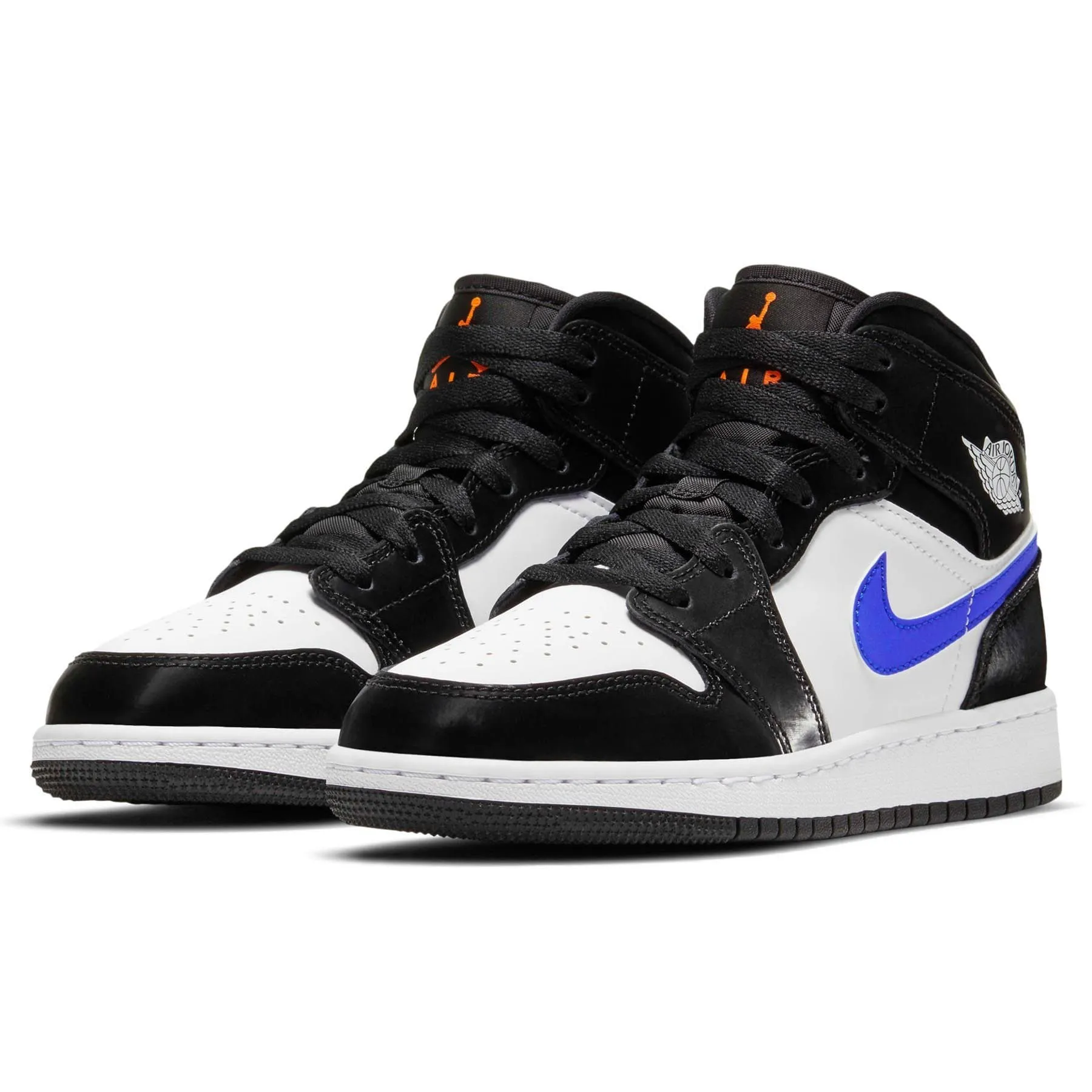 Air Jordan 1 Mid GS 'Black Racer Blue'