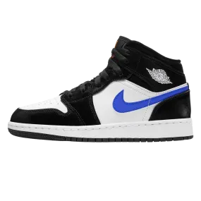 Air Jordan 1 Mid GS 'Black Racer Blue'