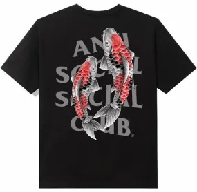 ANTI SOCIAL SOCIAL CLUB KOI GARDEN TEE BLACK