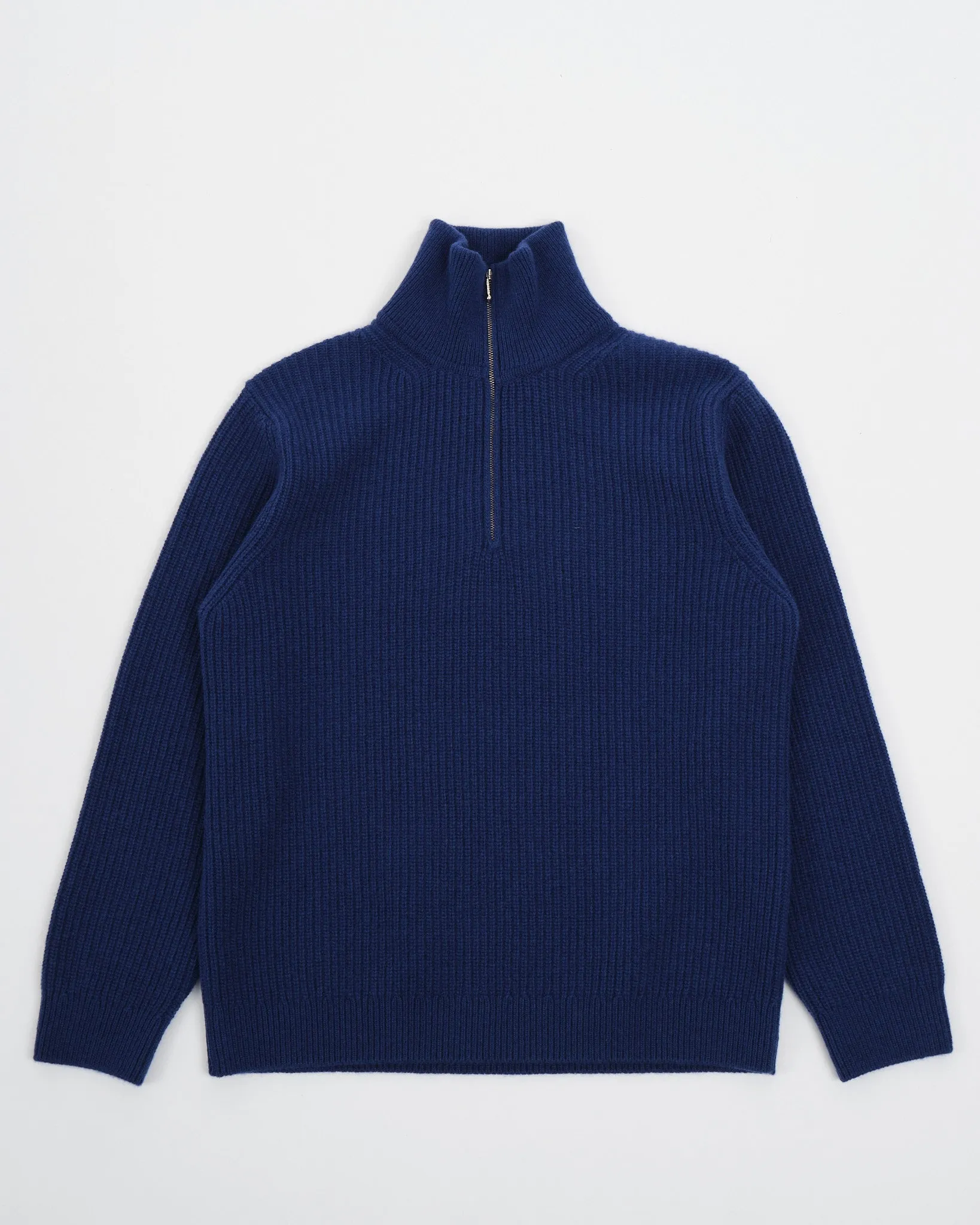 August Zip Sweater Royal Blue