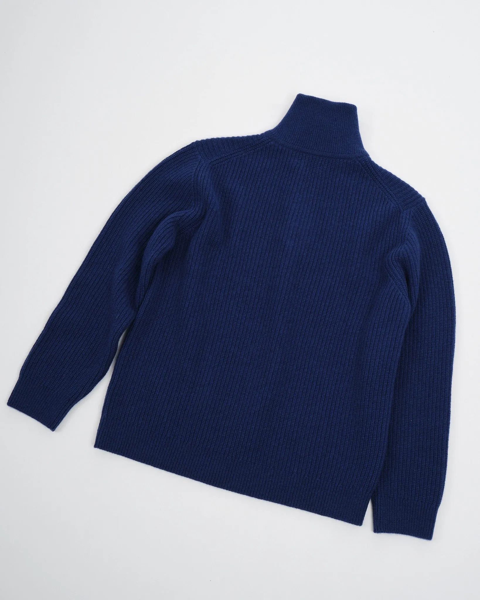 August Zip Sweater Royal Blue