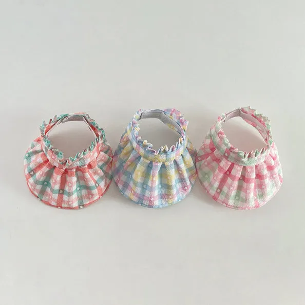 Baby Girls Checked Accessories Hats