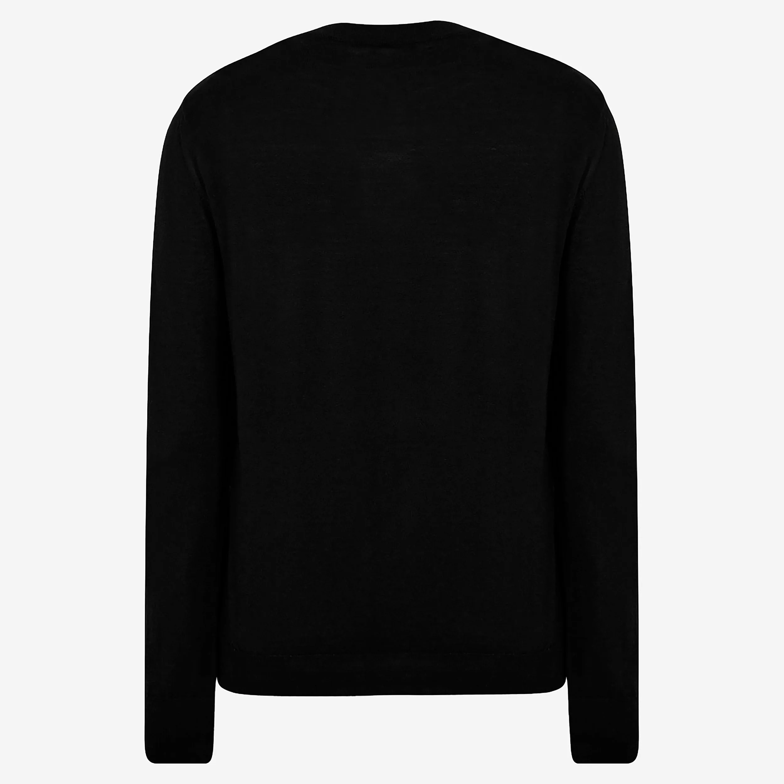 Balmain Merino Wool Logo Knitwear