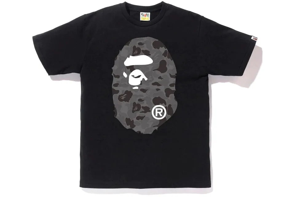 BAPE ABC CAMO TEE BLACK / GREY