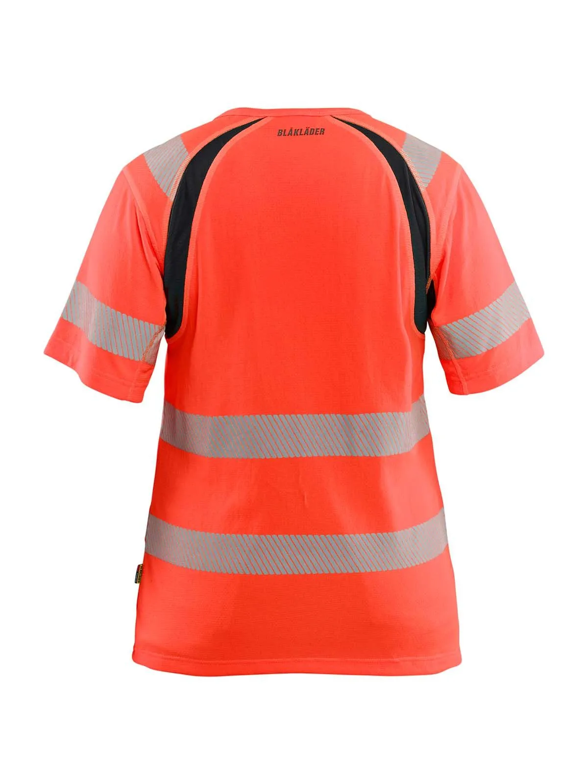 Bl&#xE5;kl&#xE4;der&#x20;Work&#x20;T-Shirt&#x20;High&#x20;Vis&#x20;Women&#x20;3503&#x20;Red&#x20;Black