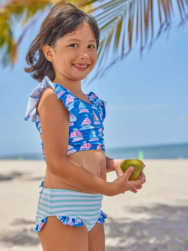 Blueberry Bay Two Piece Swimsuit - Anchors Away