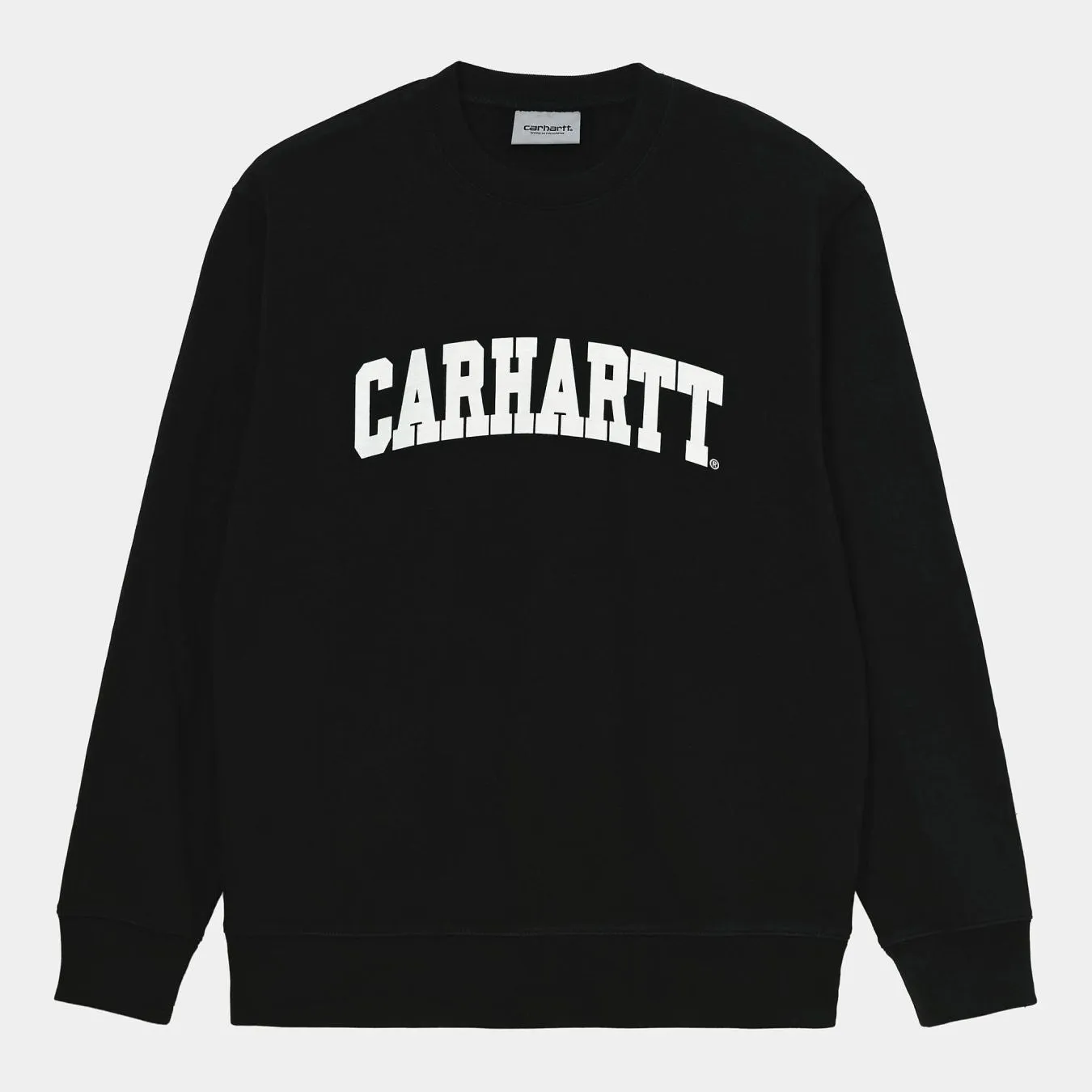 CARHARTT WIP COLLEGE SWEATSHIRT (BLACK)