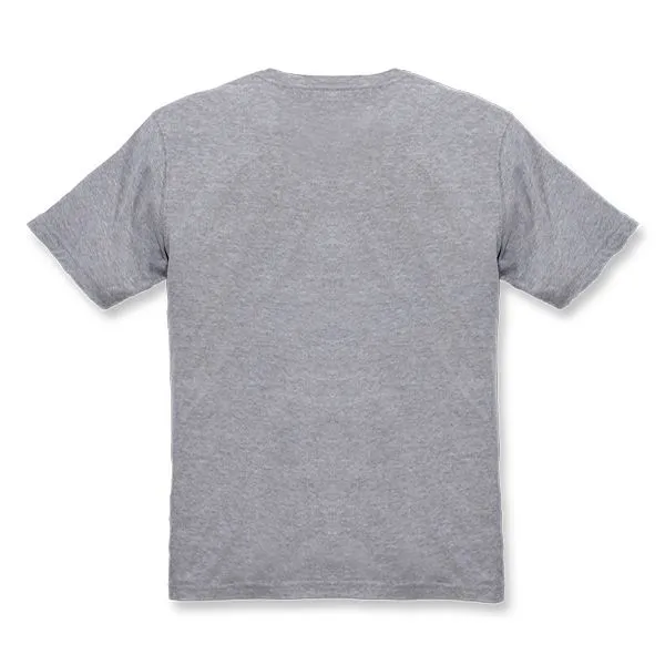 Carhartt&#x20;103203&#x20;Maddock&#x20;Graphic&#x20;Block&#x20;Logo&#x20;s&#x2F;s&#x20;T-Shirt&#x20;-&#x20;Heather&#x20;Grey