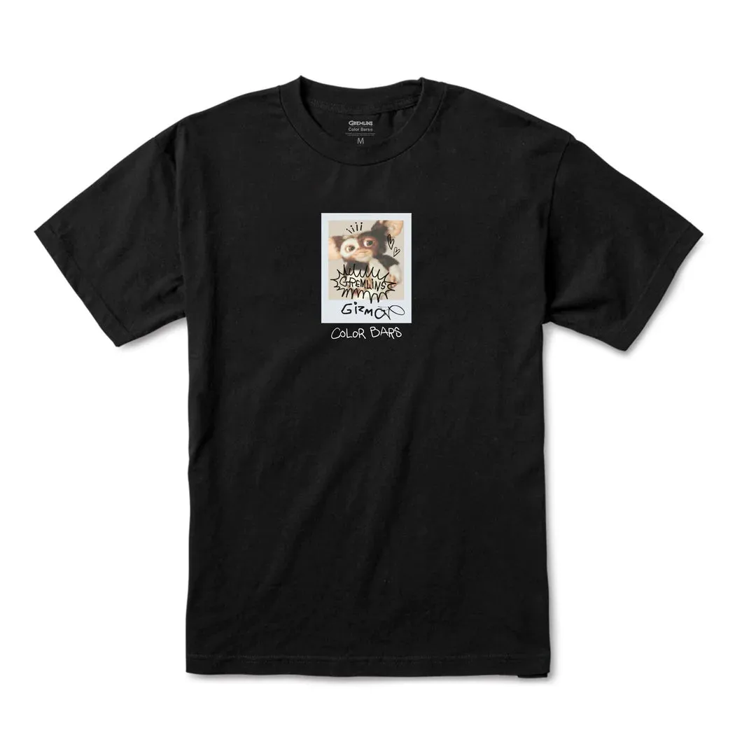 COLORBARS POLAROID TEE BLACK