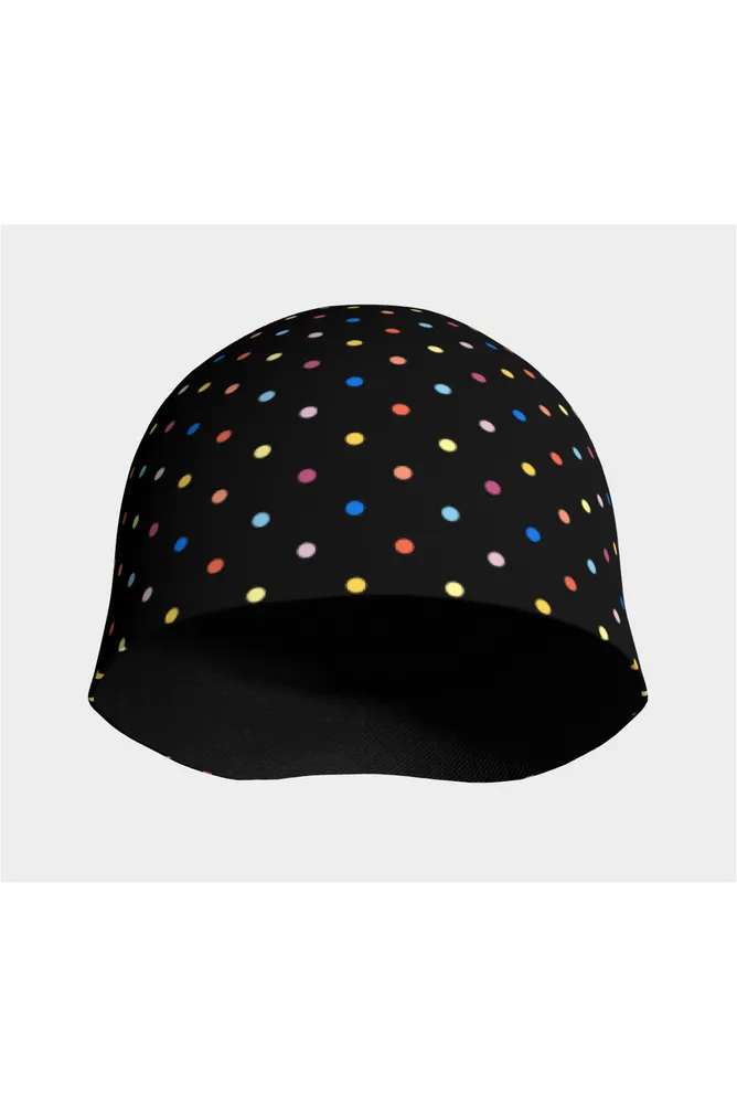 Colorful Polka Dot Beanie