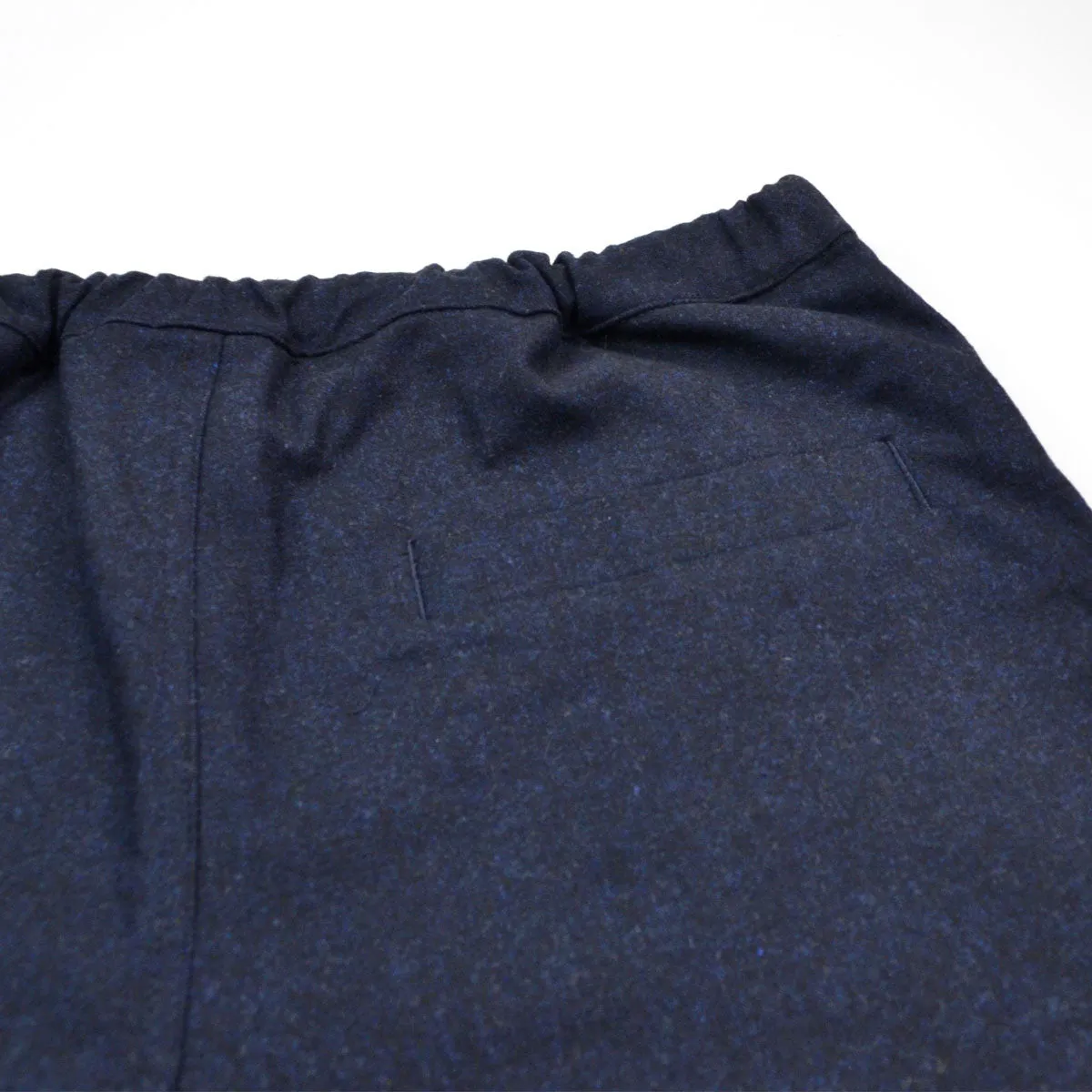 Coltesse - Natan Wool Trousers - Black Blue