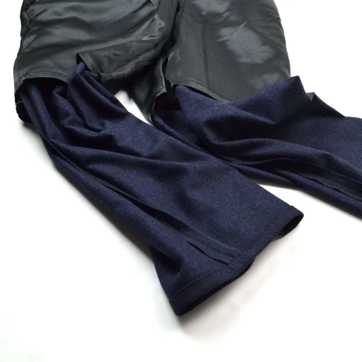 Coltesse - Natan Wool Trousers - Black Blue