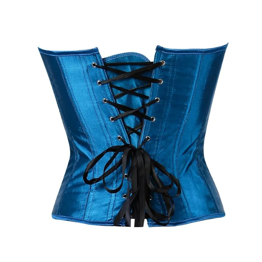 Corset Drag Peacock (Blue)