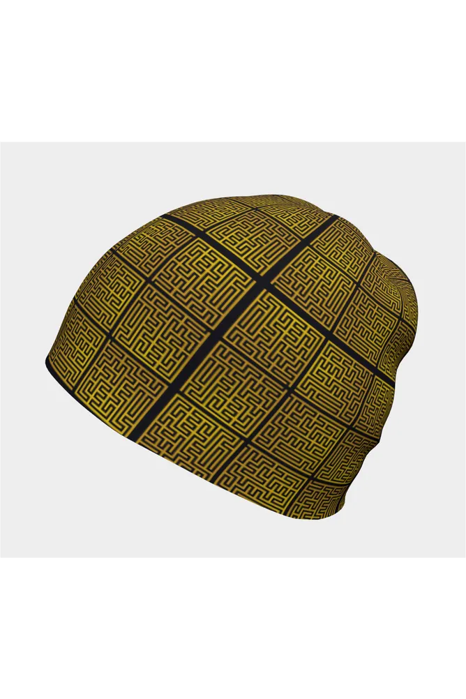 Golden Maze Beanie