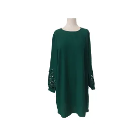 H&M Bottle Green Lace-detail Tunic | Gently used |