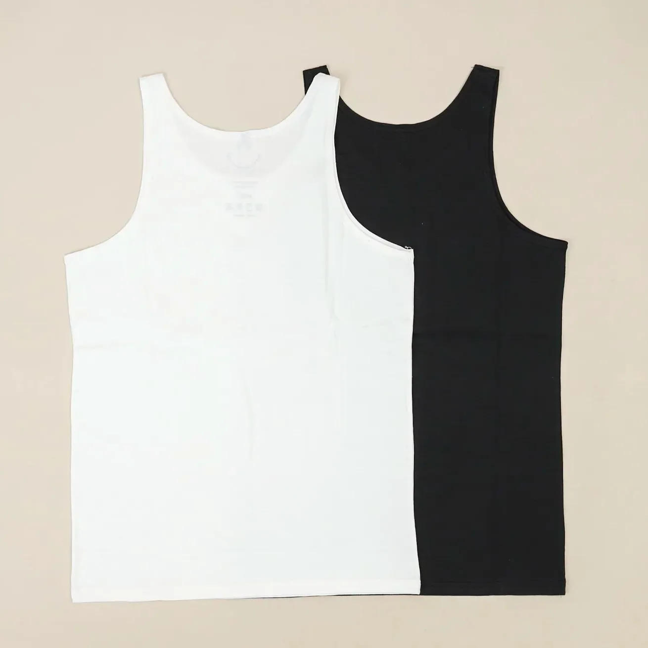 Kickstage #KEEP Lightning Smile Logo Tank Top (2-in-1) [KS111]