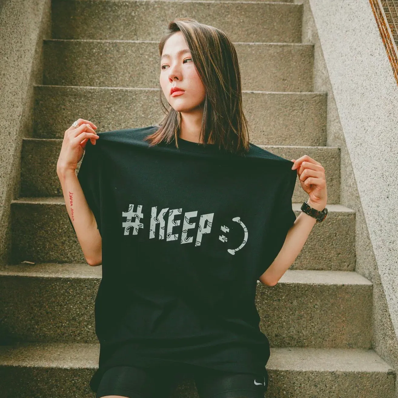 Kickstage #KEEP Paisley Tee [KS79]