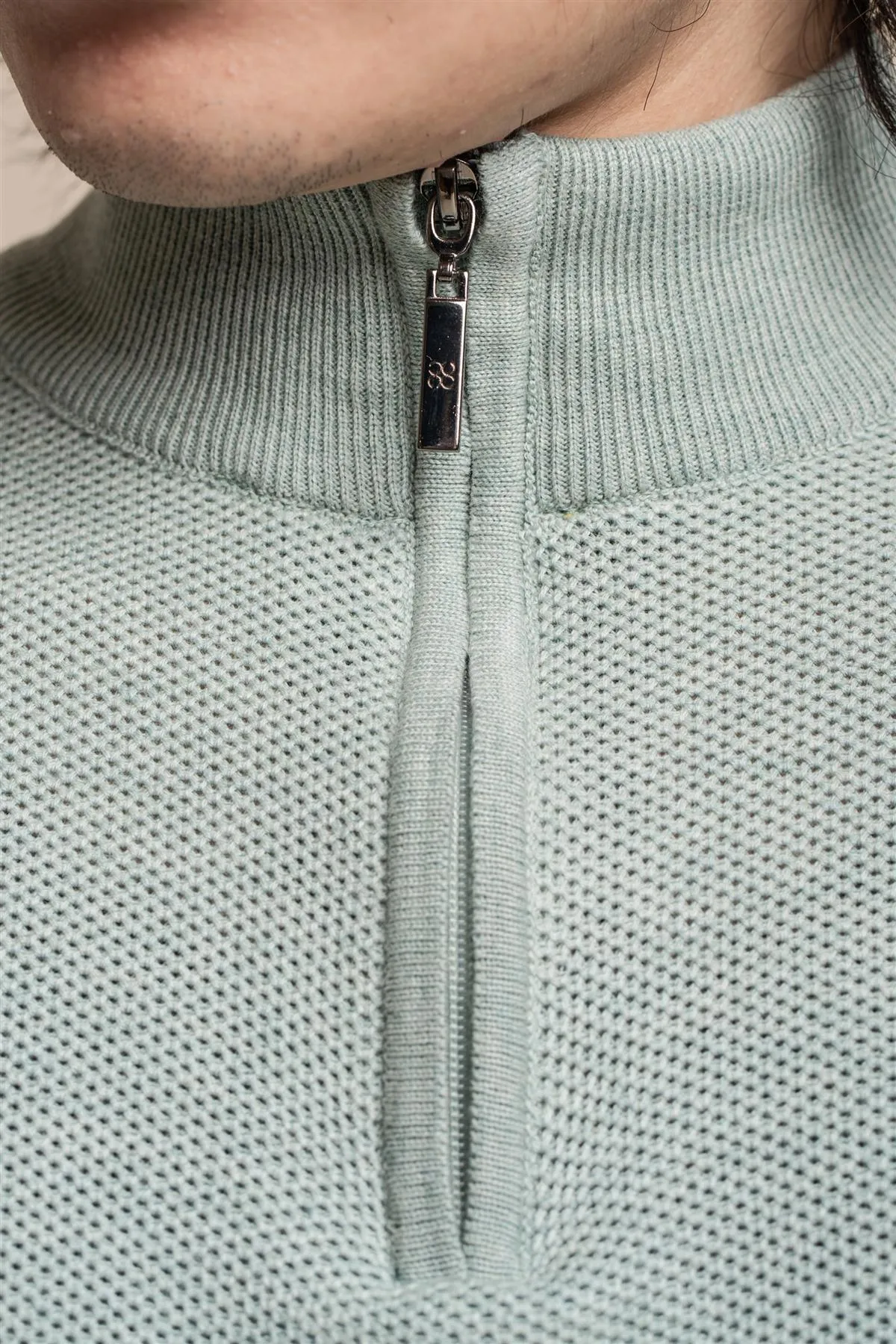 Kyle Half Zip Knit