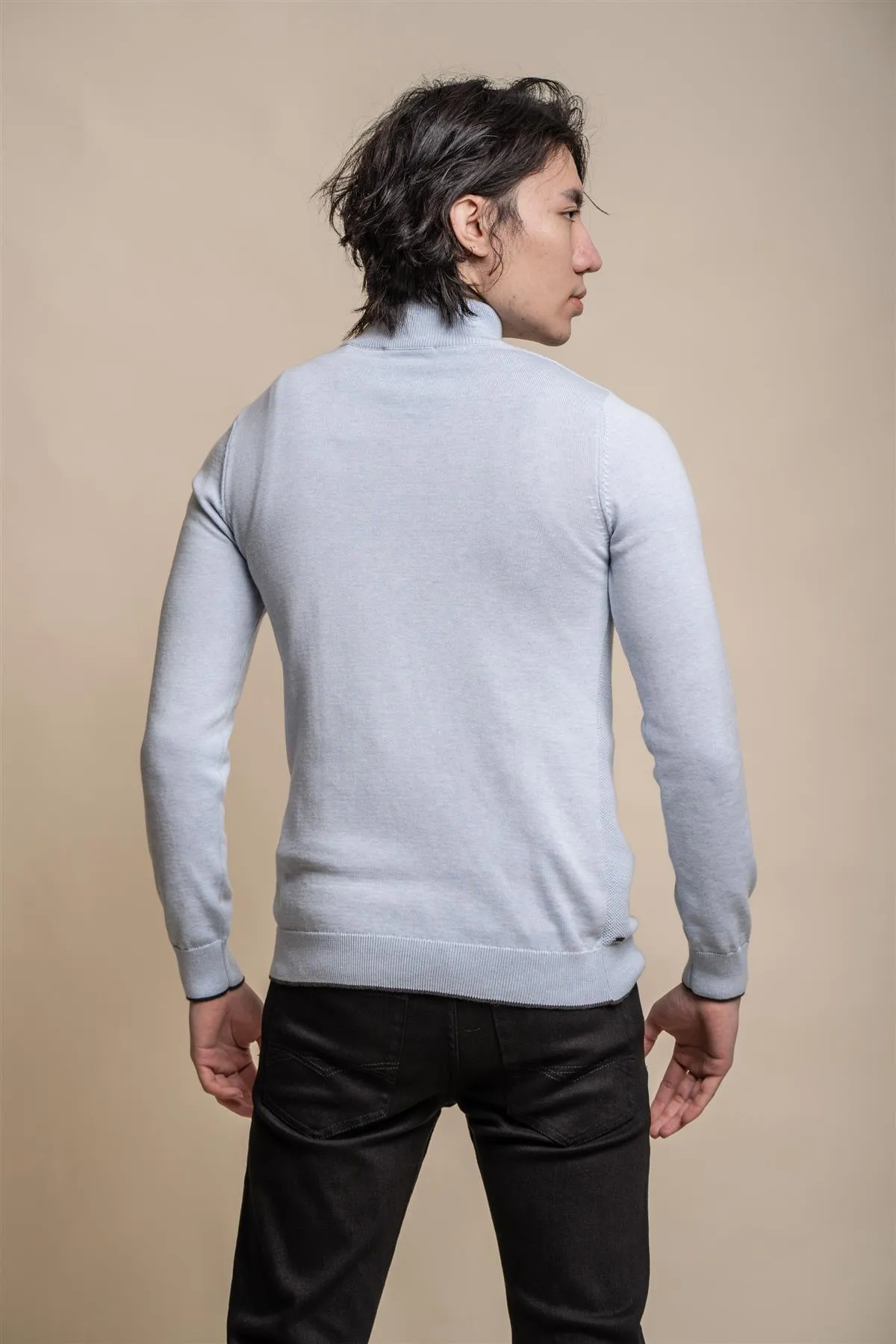 Kyle Half Zip Knit