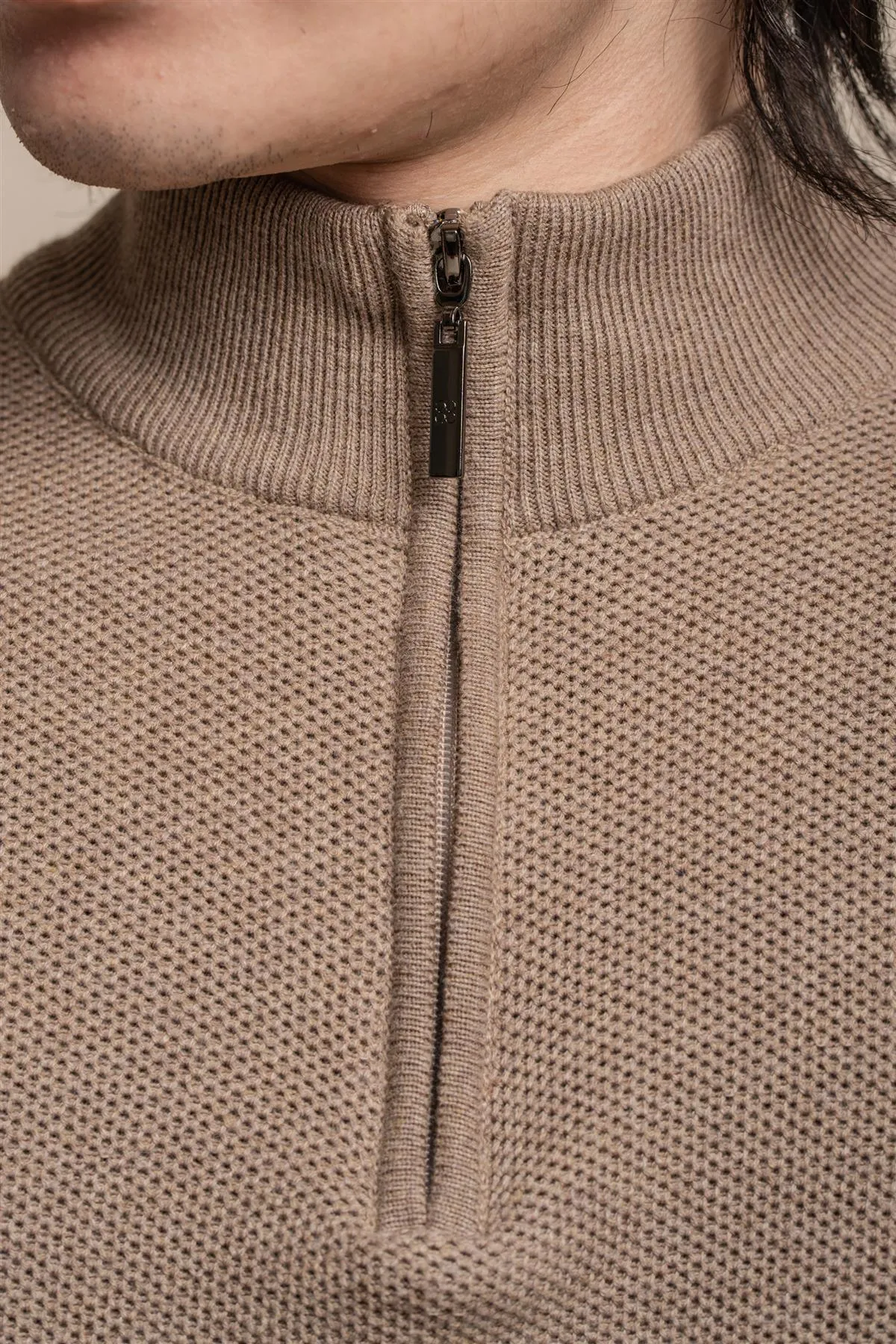 Kyle Half Zip Knit