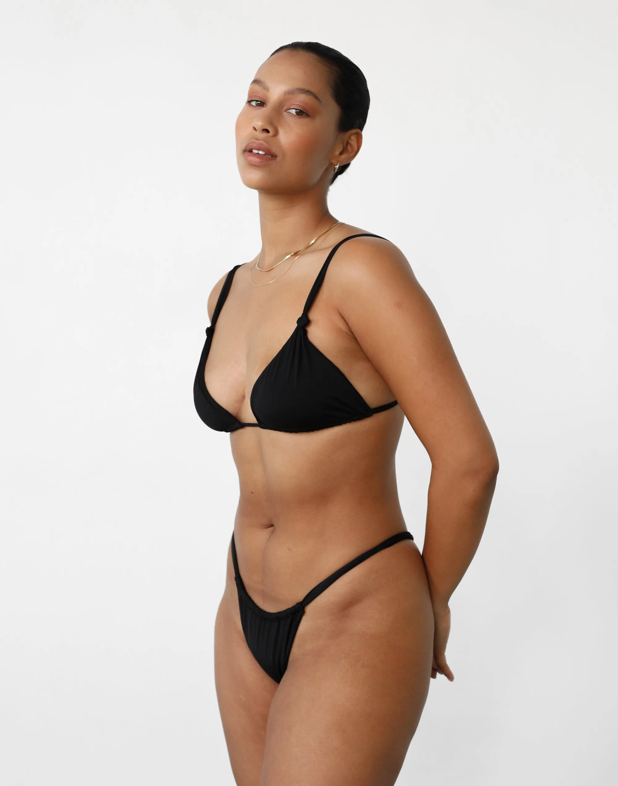 Laguna Bikini Bottoms (Black)