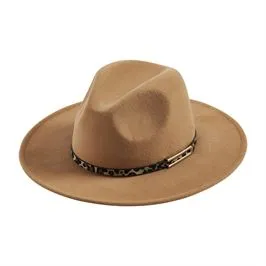 Leopard Band  Fedora