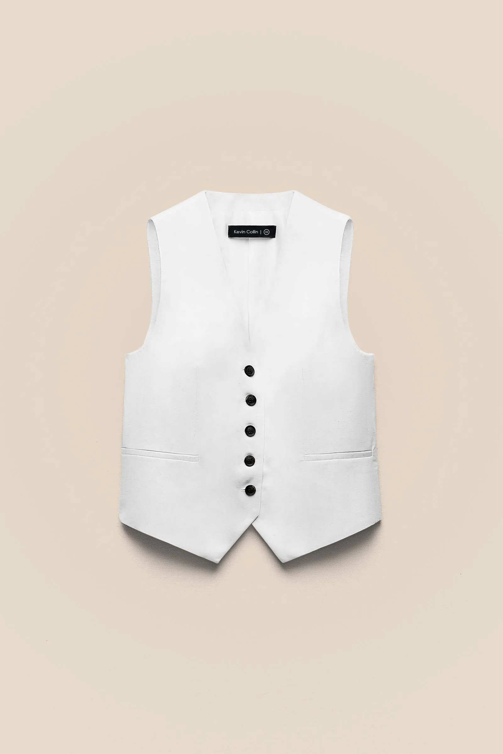 Linen Infused Waistcoat