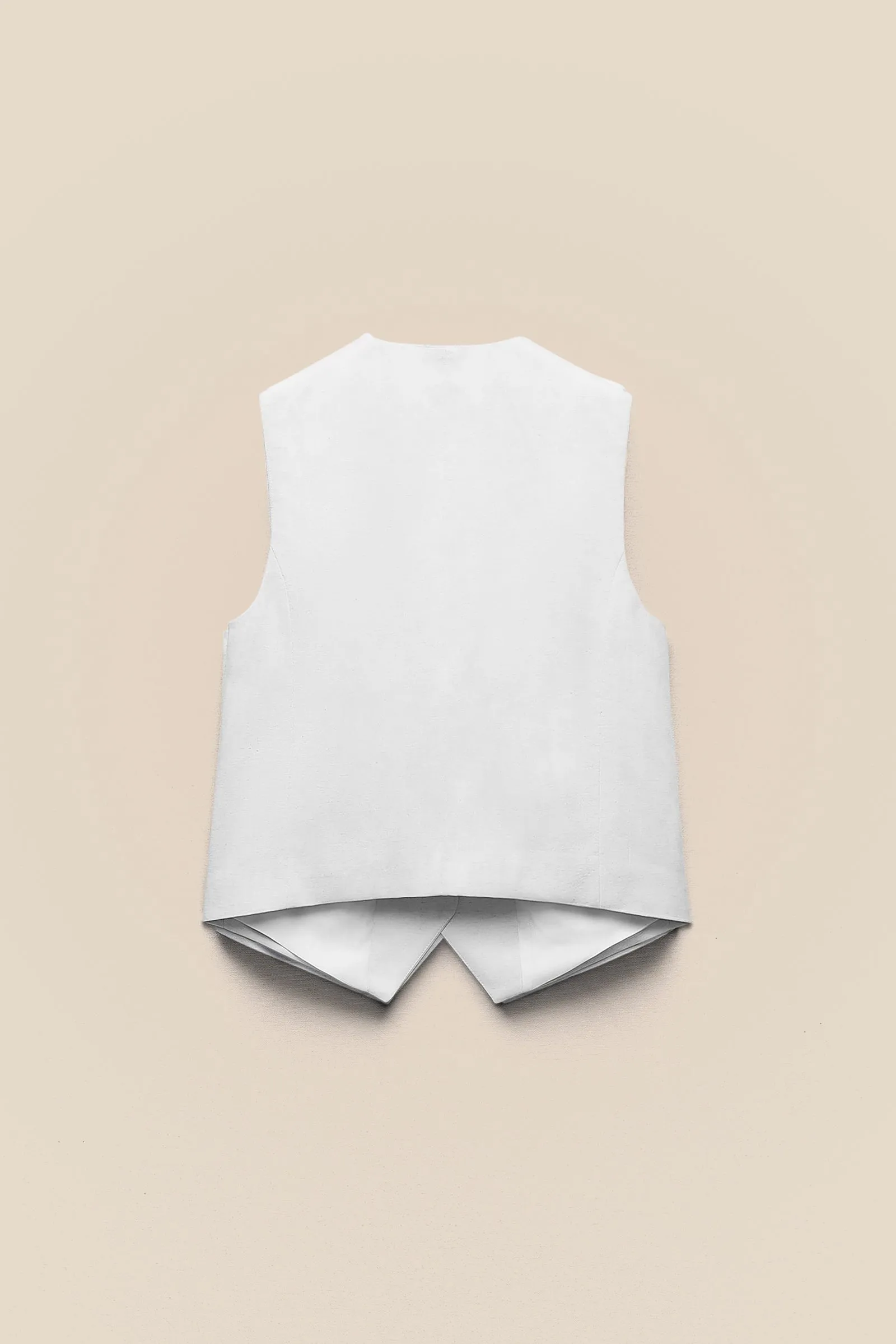 Linen Infused Waistcoat