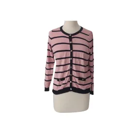 Marks & Spencer Pink & Black Striped Sweater | Gently used |