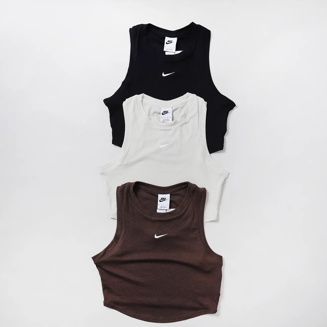 Nike NSW Ribbed Cropped Tank Top (Women's) [FB8280]