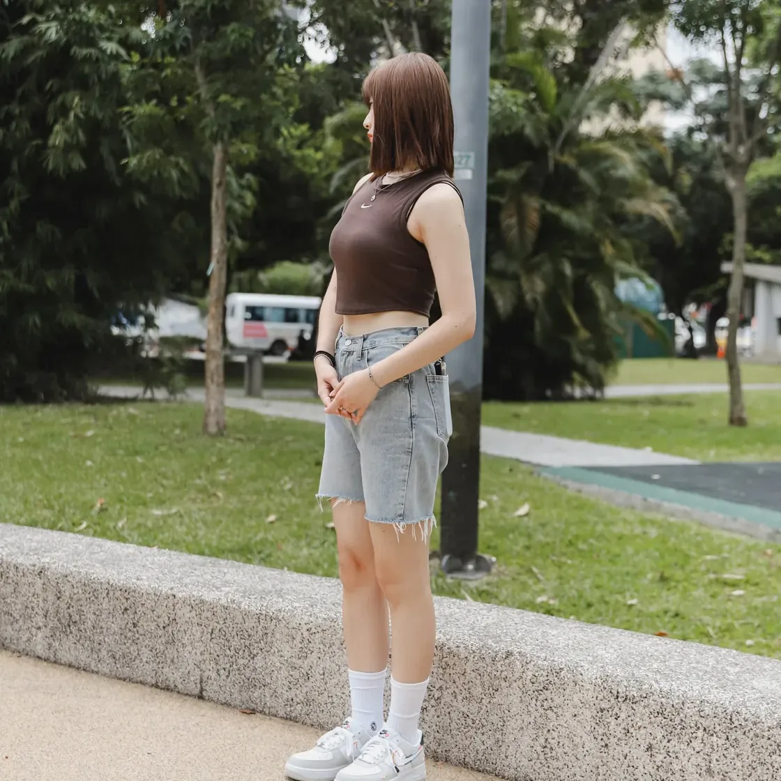 Nike NSW Ribbed Cropped Tank Top (Women's) [FB8280]