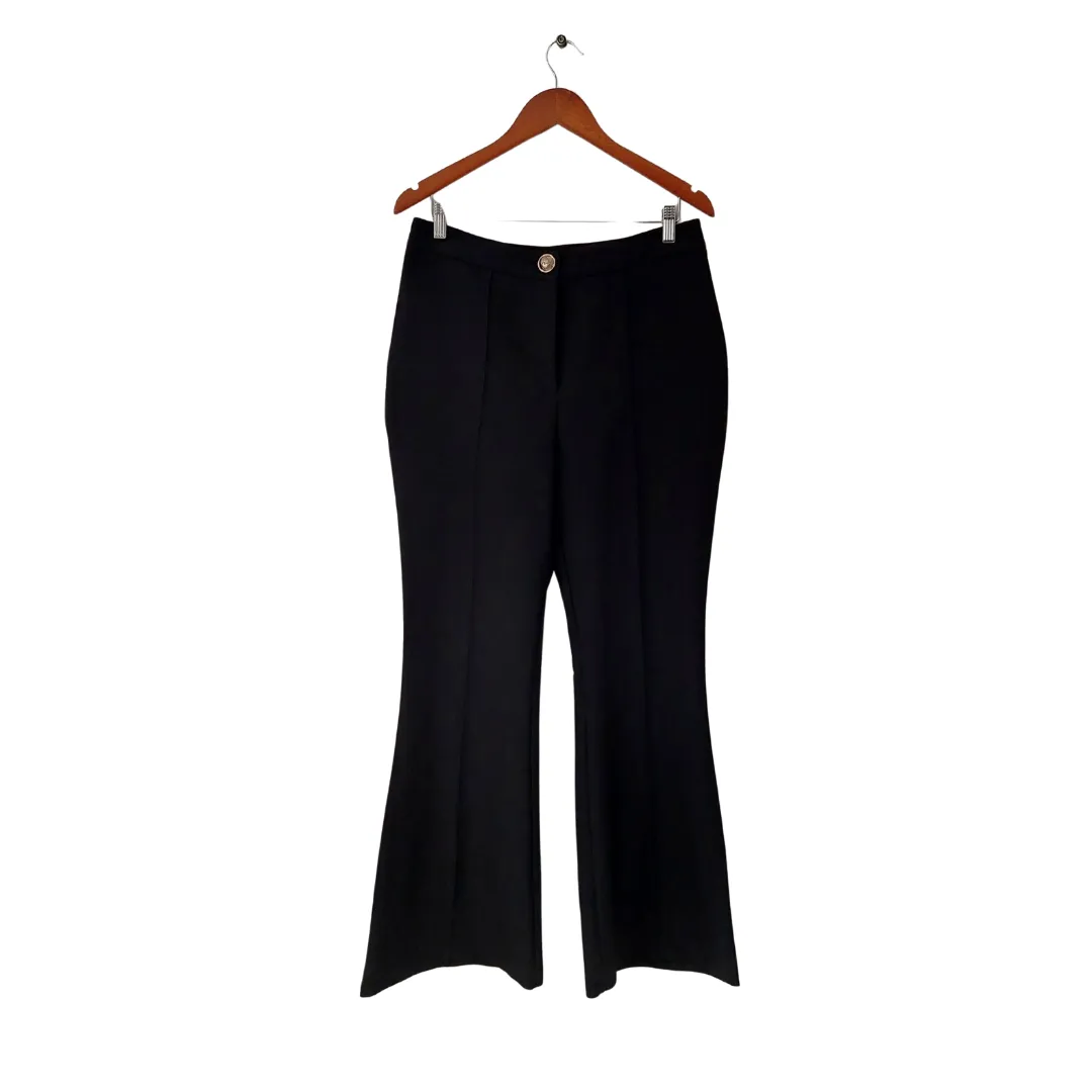 River Island Black Flared Pants | Pre Loved |