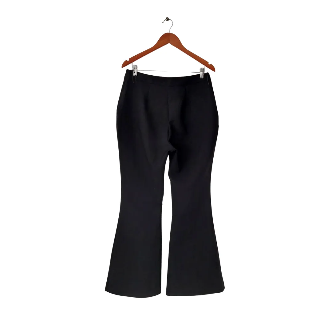 River Island Black Flared Pants | Pre Loved |