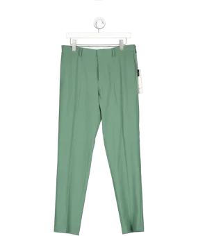 River Island Green Stretch Slim Fit Trousers  BNWT W30