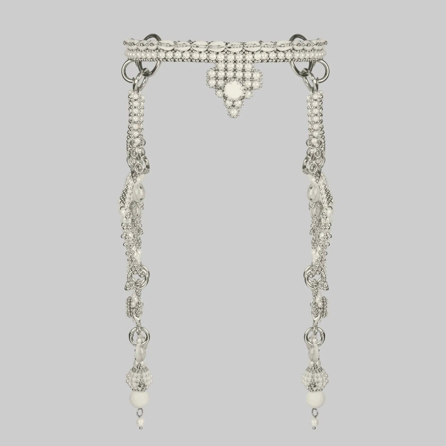 Rushi Headpiece System in Pearl