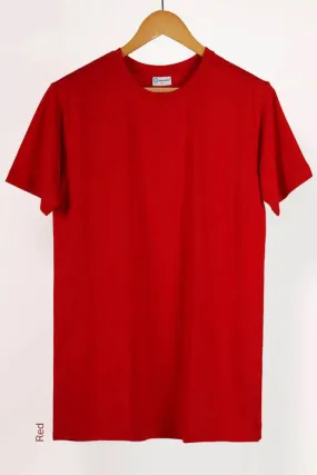 SHORT SLEEVE T SHIRT - Red