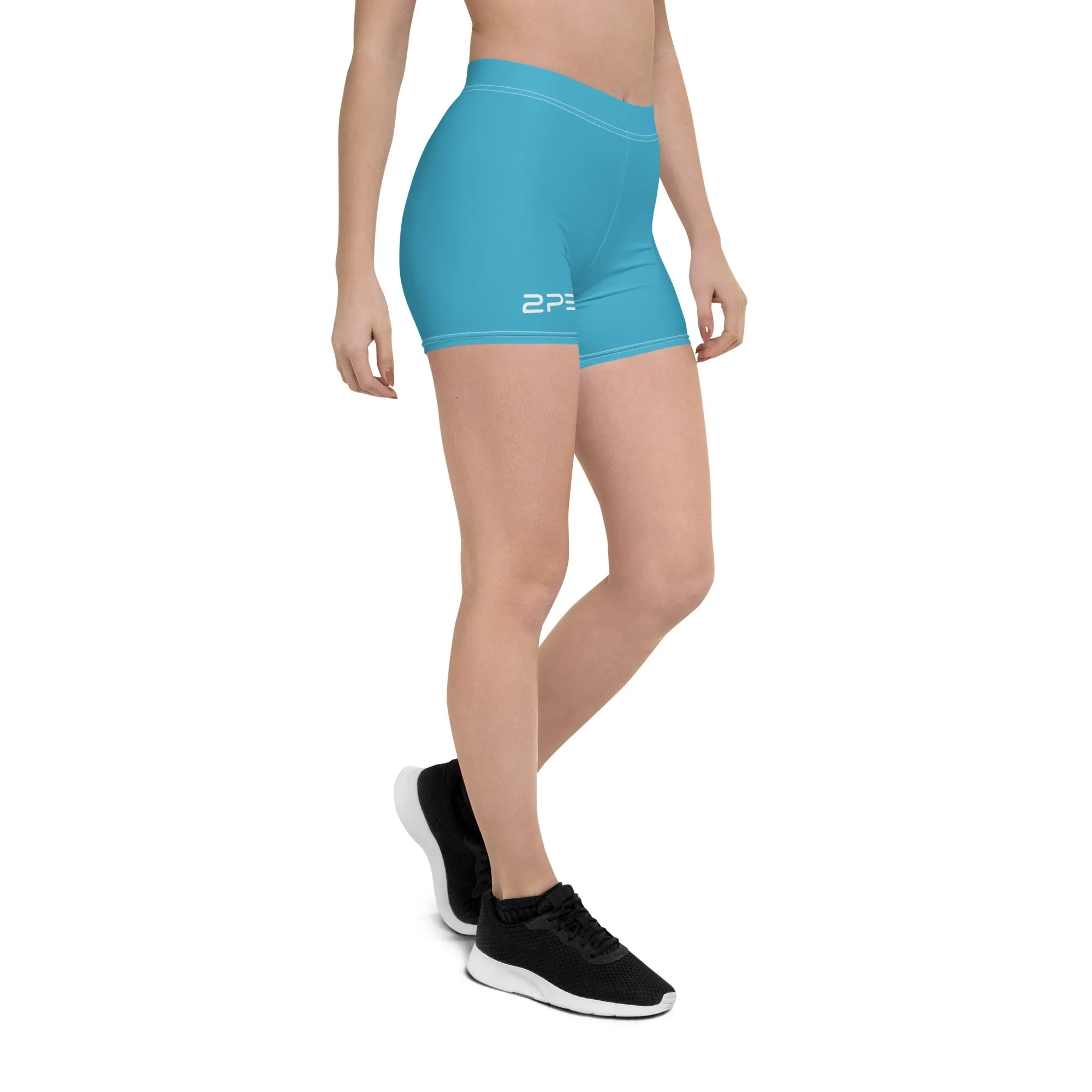 Sky Blue Workout Shorts