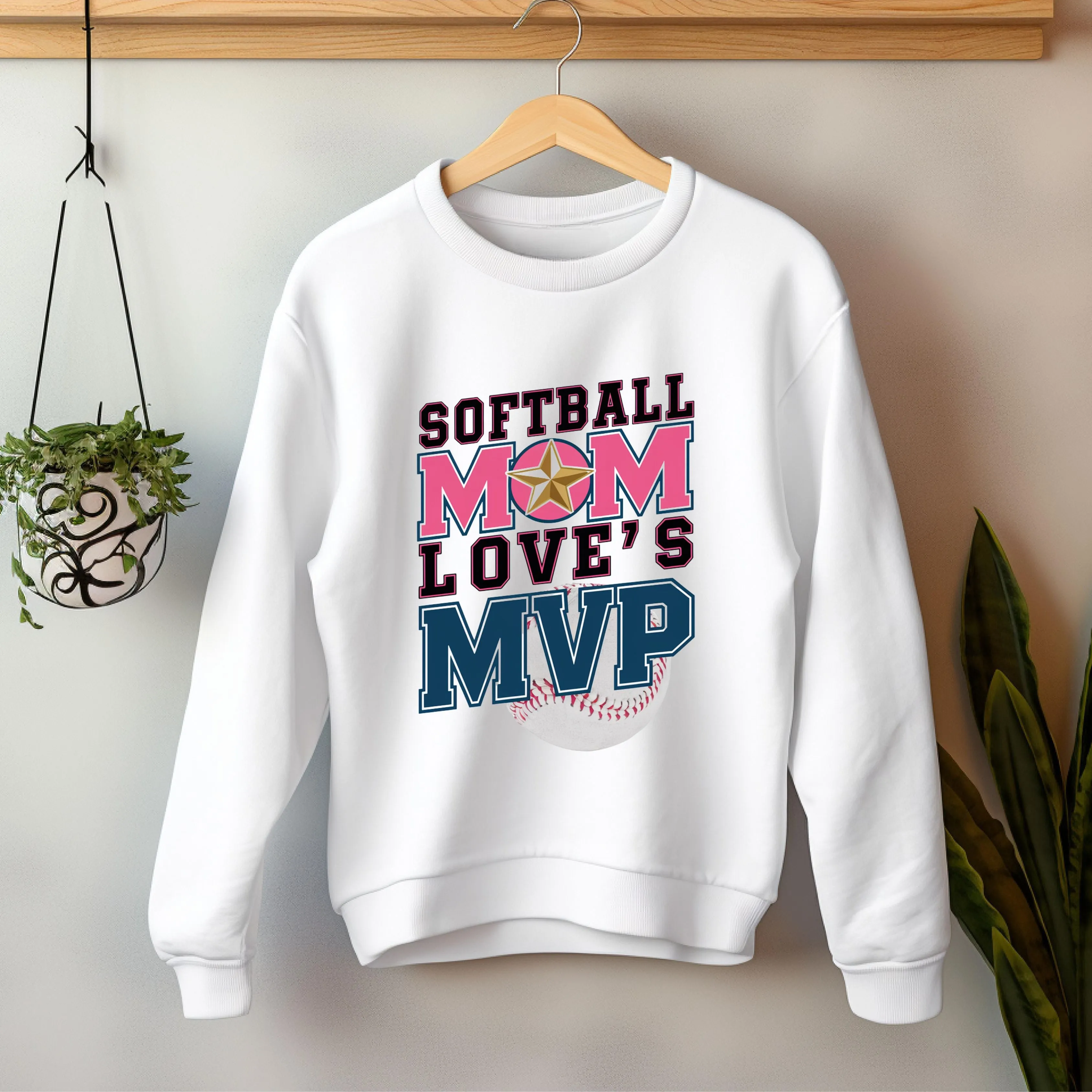 Softball Mama Sweatshirt