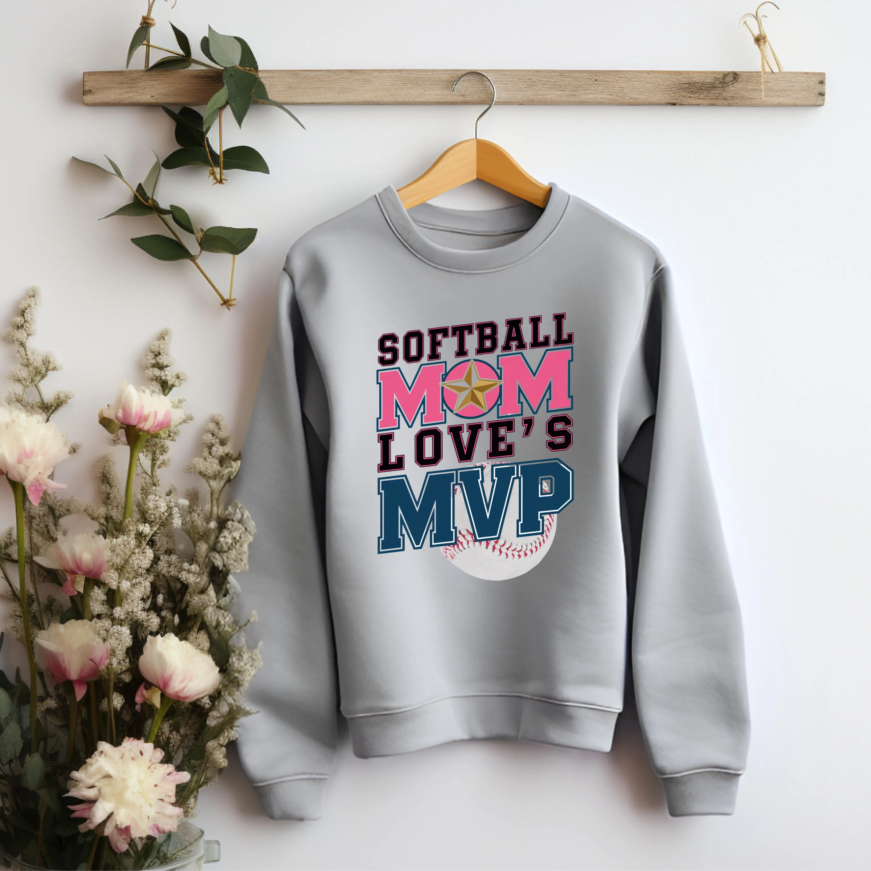 Softball Mama Sweatshirt