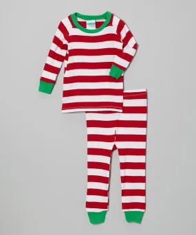 Striped Christmas Pajamas