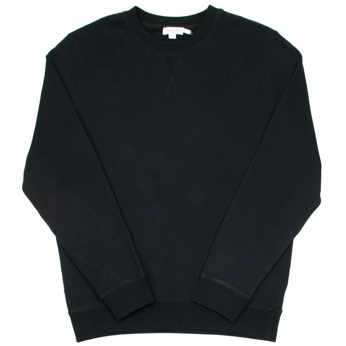 Sunspel - Loopback Sweatshirt - Black