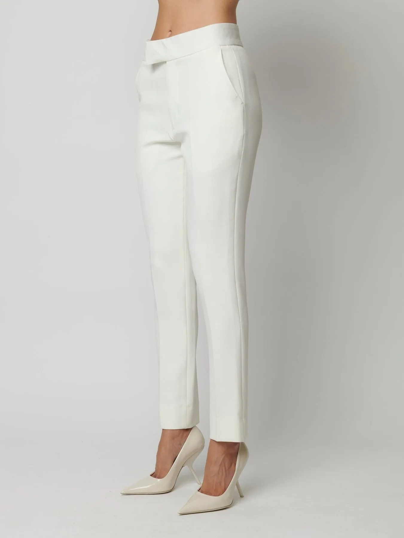 The Tuxedo Pant - Off White