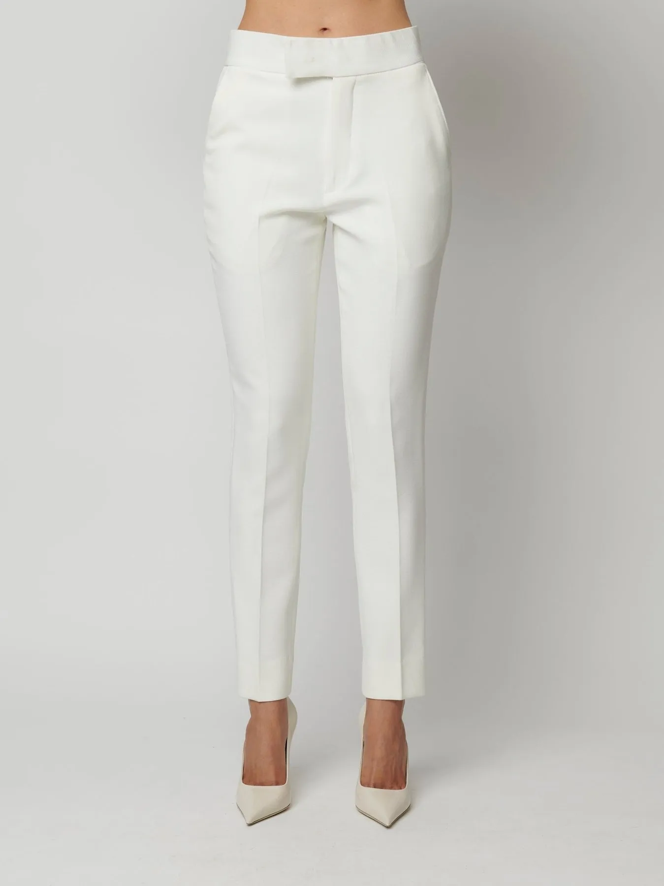 The Tuxedo Pant - Off White