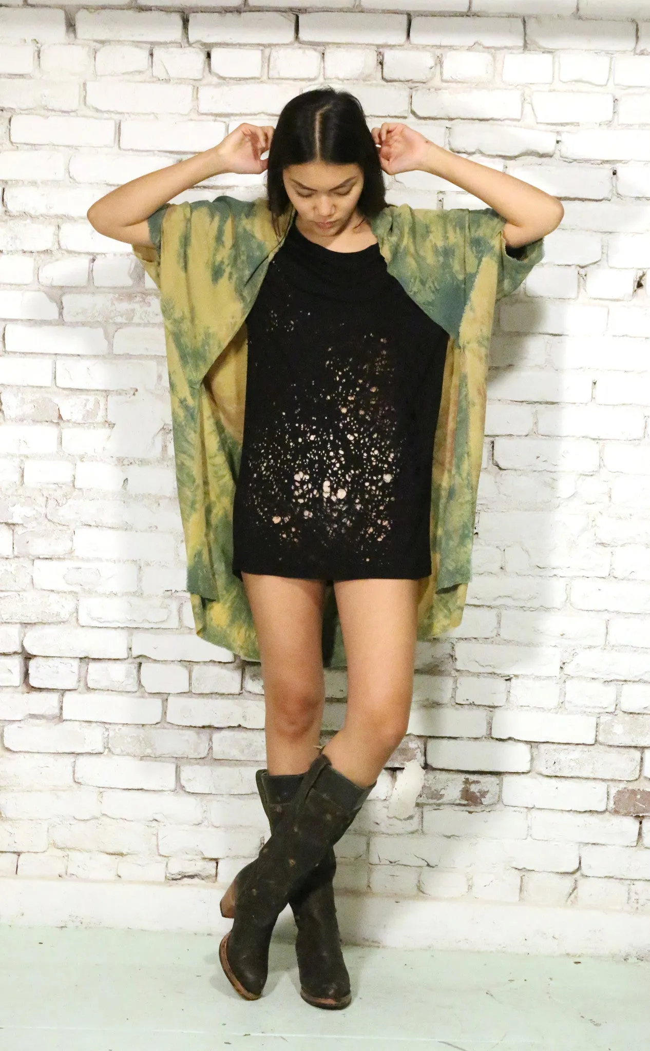 totally blown x pskaufman... Green yellow kimono