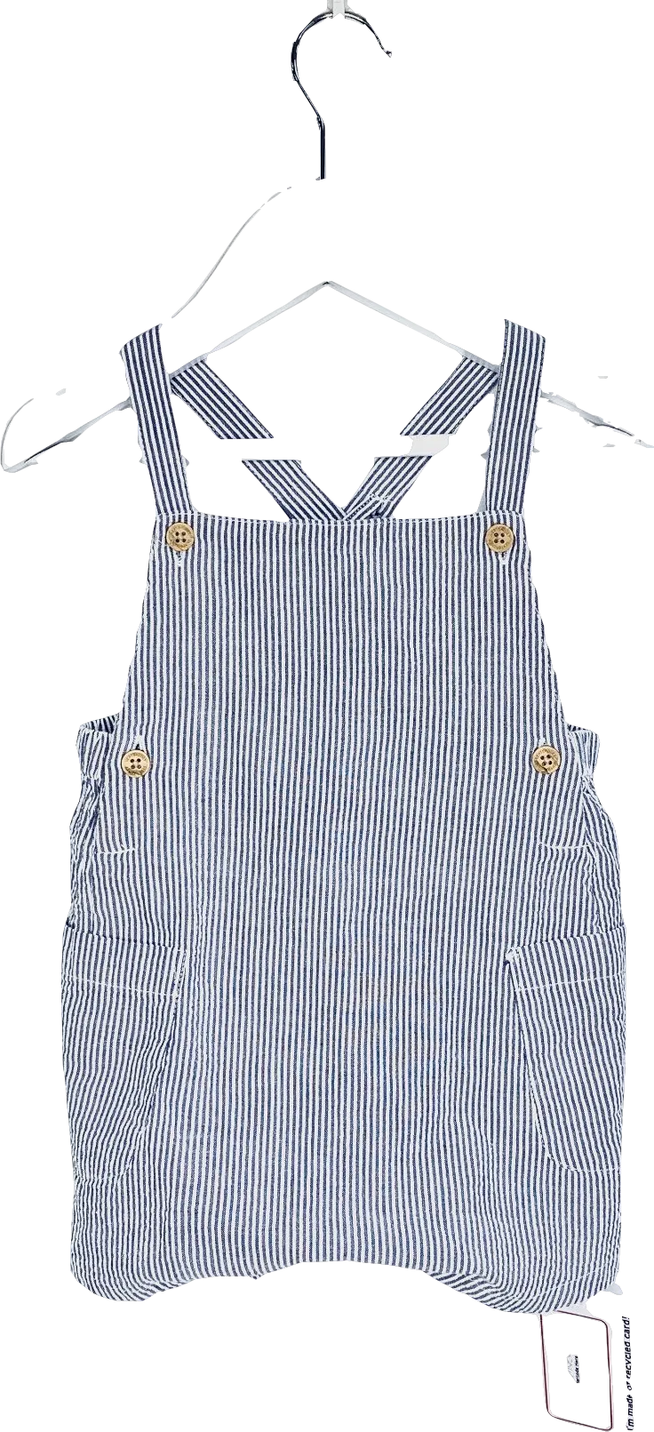 vertbaudet Blue Stripe Playsuit 3 Years