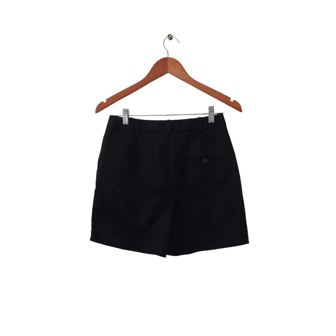 ZARA Black High-Waisted Shorts | Pre Loved |